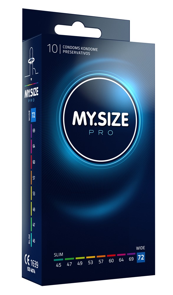 MY.SIZE pro 72 mm - transparent