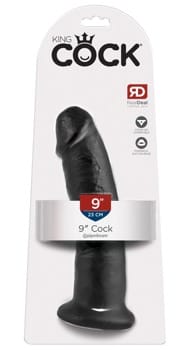 Cock 9" - zwart