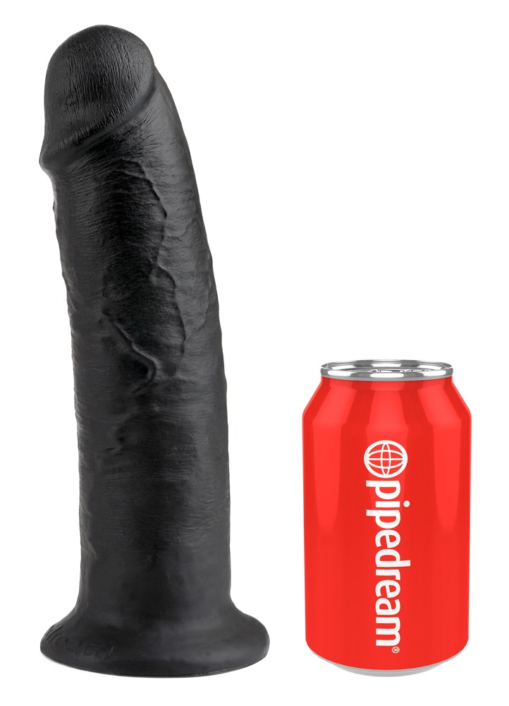 Cock 10" - hautfarben dunkel