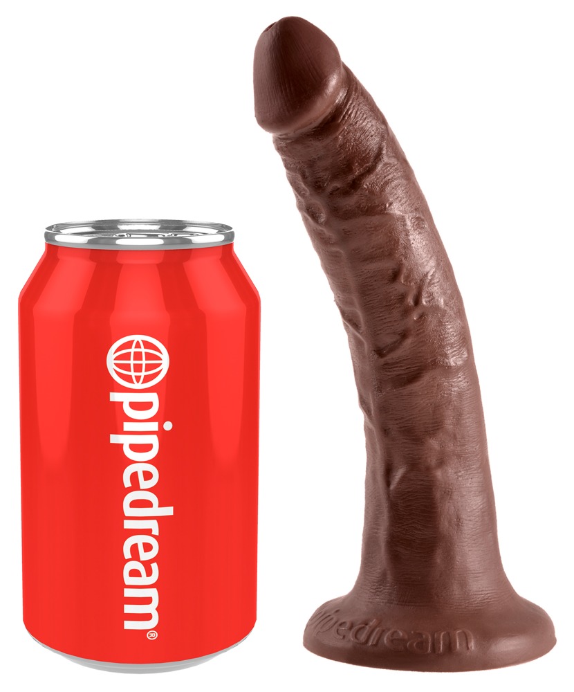 7" Cock - hautfarben dunkel