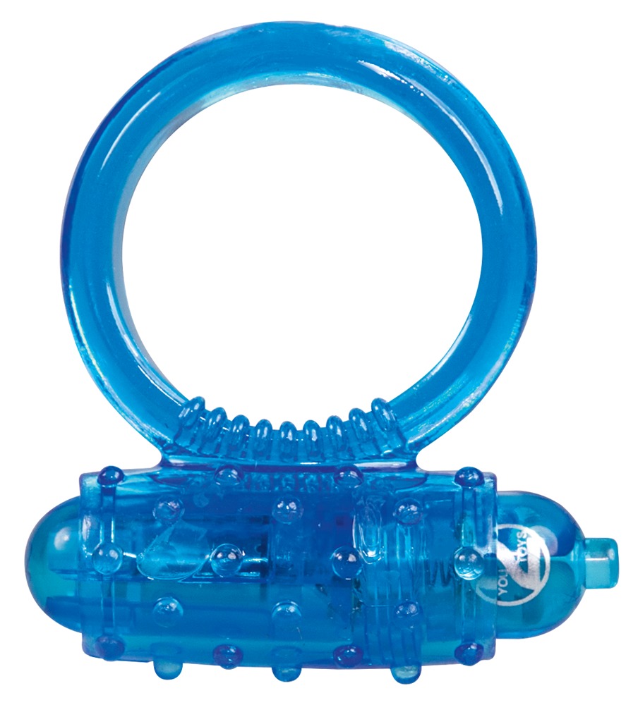 Vibrating Cock Ring - blau