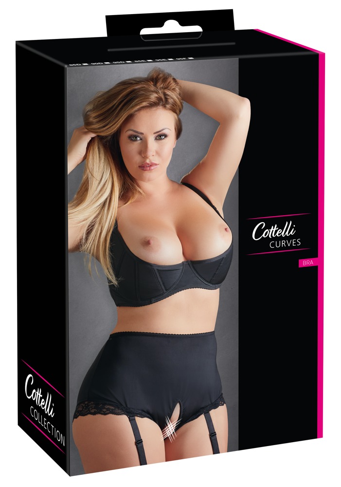 Shelf Bra - 85D, schwarz