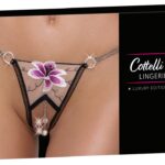 Crotchless String - S/M, schwarz