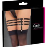 Suspender Garters - S/M, schwarz
