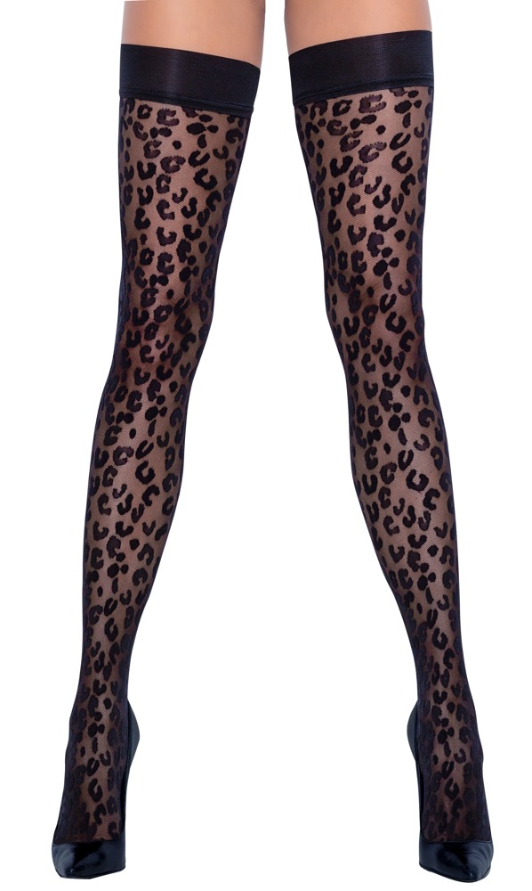 Hold up stockings - 5, schwarz