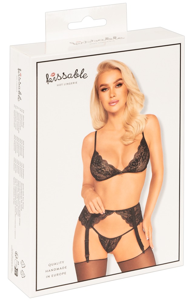 Set - S/M, zwart